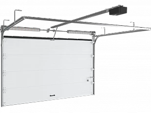 Гаражные секционные ворота RSD02 Doorhan из стальных сэндвич-панелей с торсионным механизмом (6000*3200)